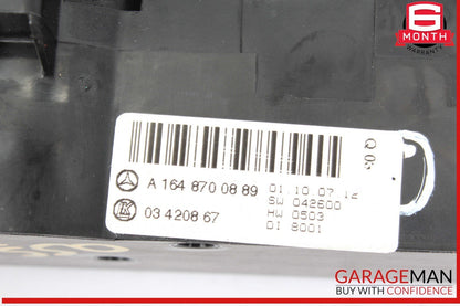 06-13 Mercedes X164 GL550 ML63 R500 Rear A/C Heater Climate Control Switch OEM