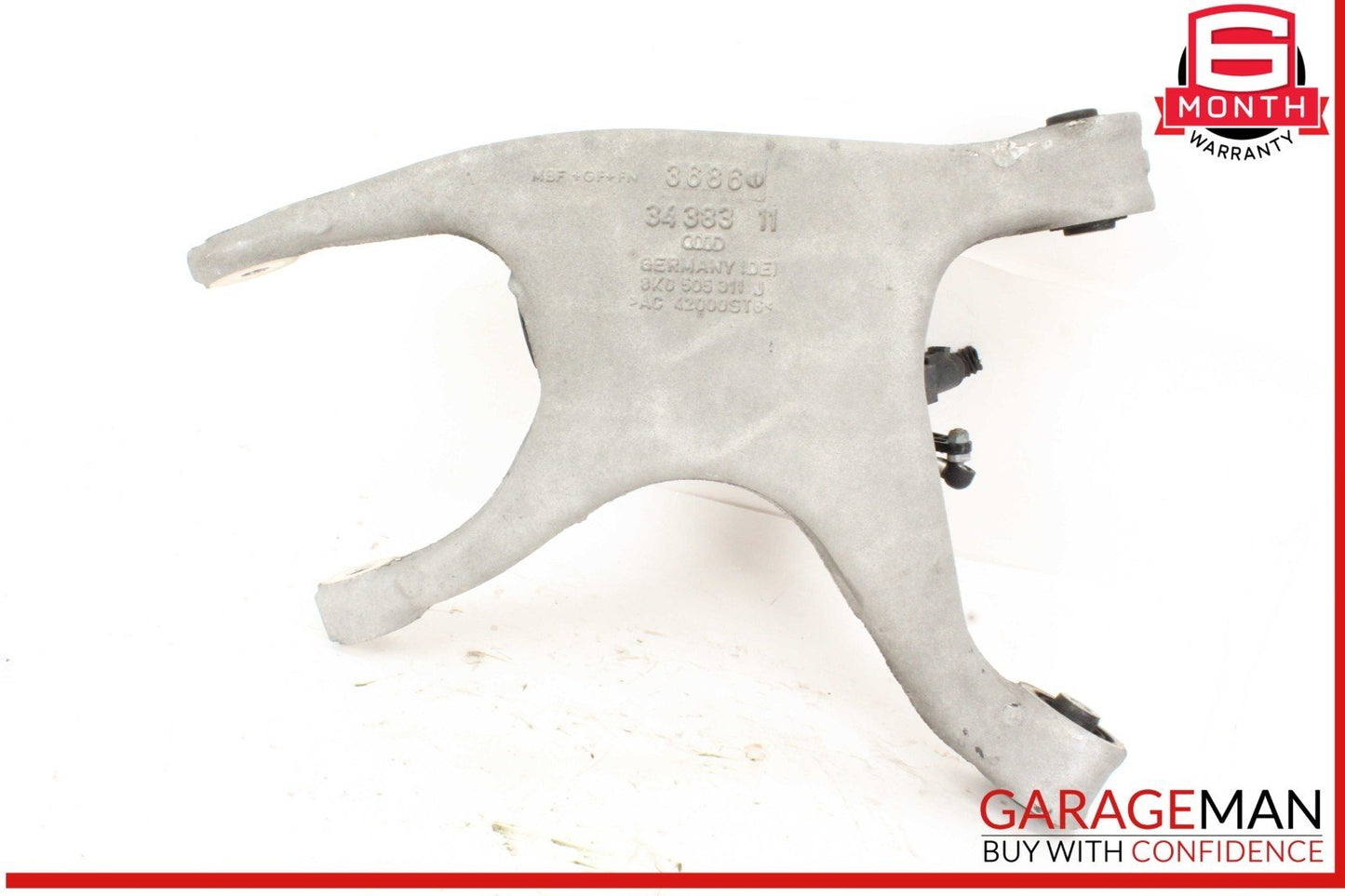 09-16 Audi A5 A6 S6 S4 Rear Left Driver Side Lower Control Arm 8K0505311J OEM