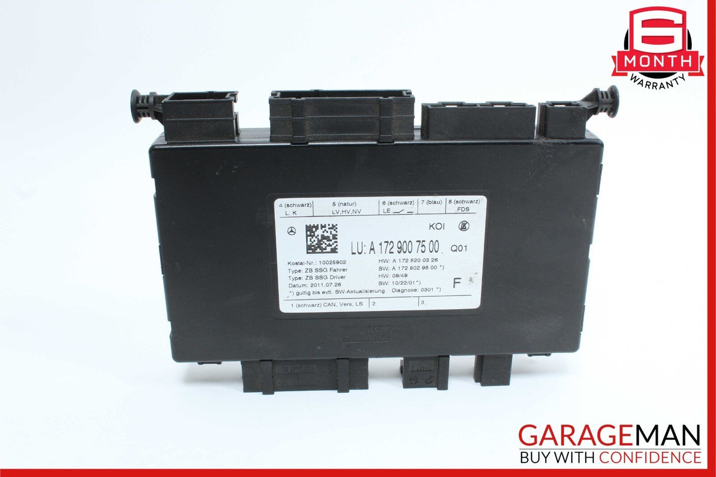 12-14 Mercedes W204 C250 C300 C350 Front Left Side Seat Controller Module Unit