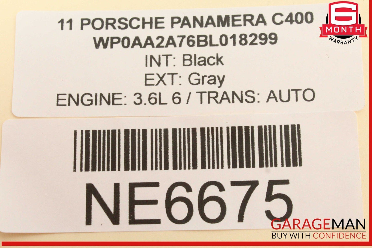 10-16 Porsche Panamera 970 Front Right or Left Seat Memory Control Module OEM