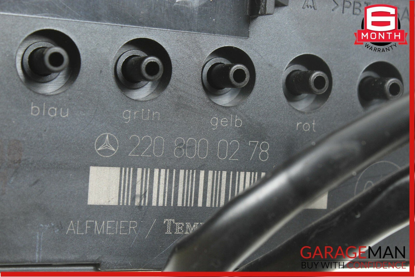 00-06 Mercedes W220 S55 AMG Front Right / Left Seat Valve Block OEM