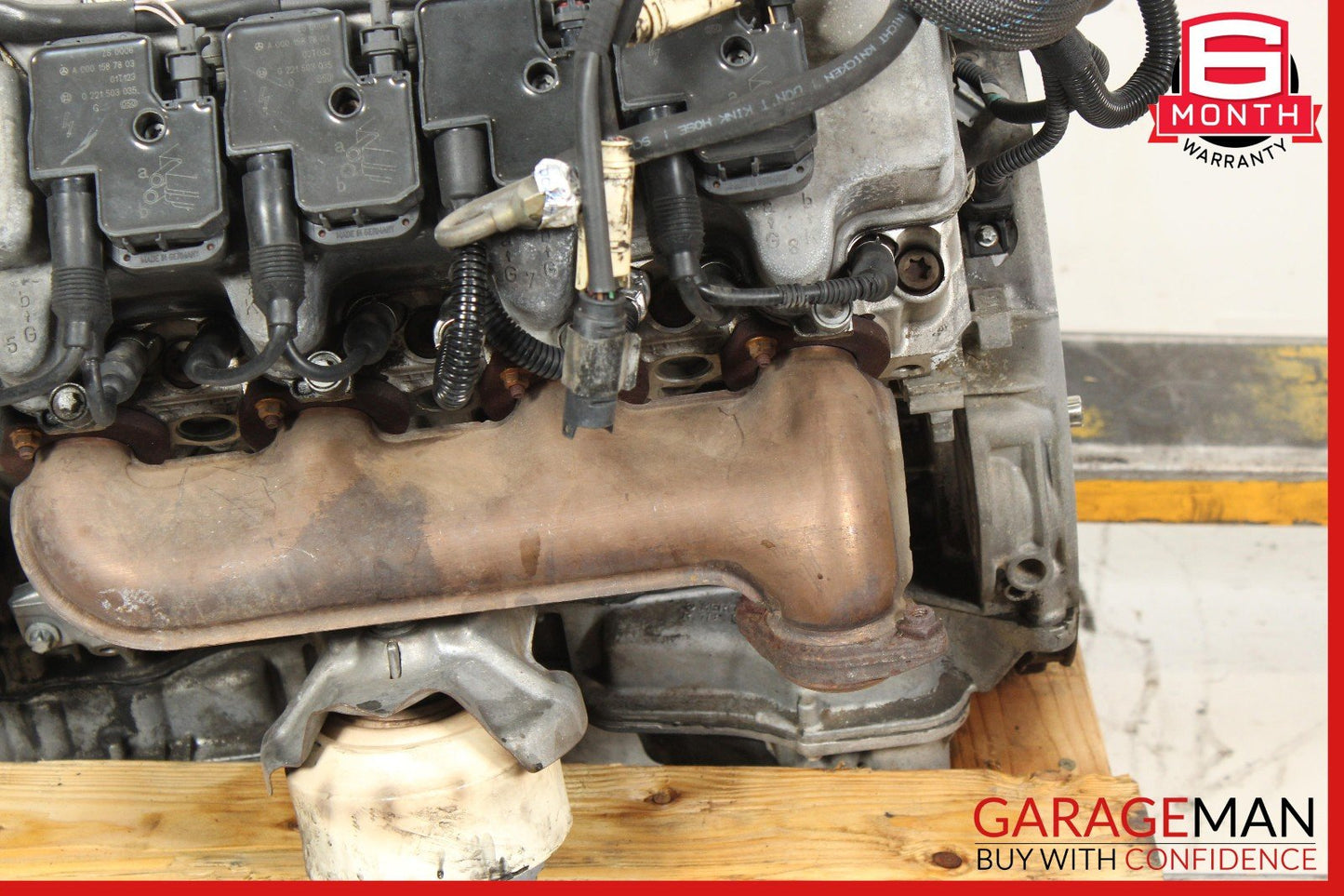 03-06 Mercedes R230 SL500 RWD Engine Motor Block Assembly OEM 150k