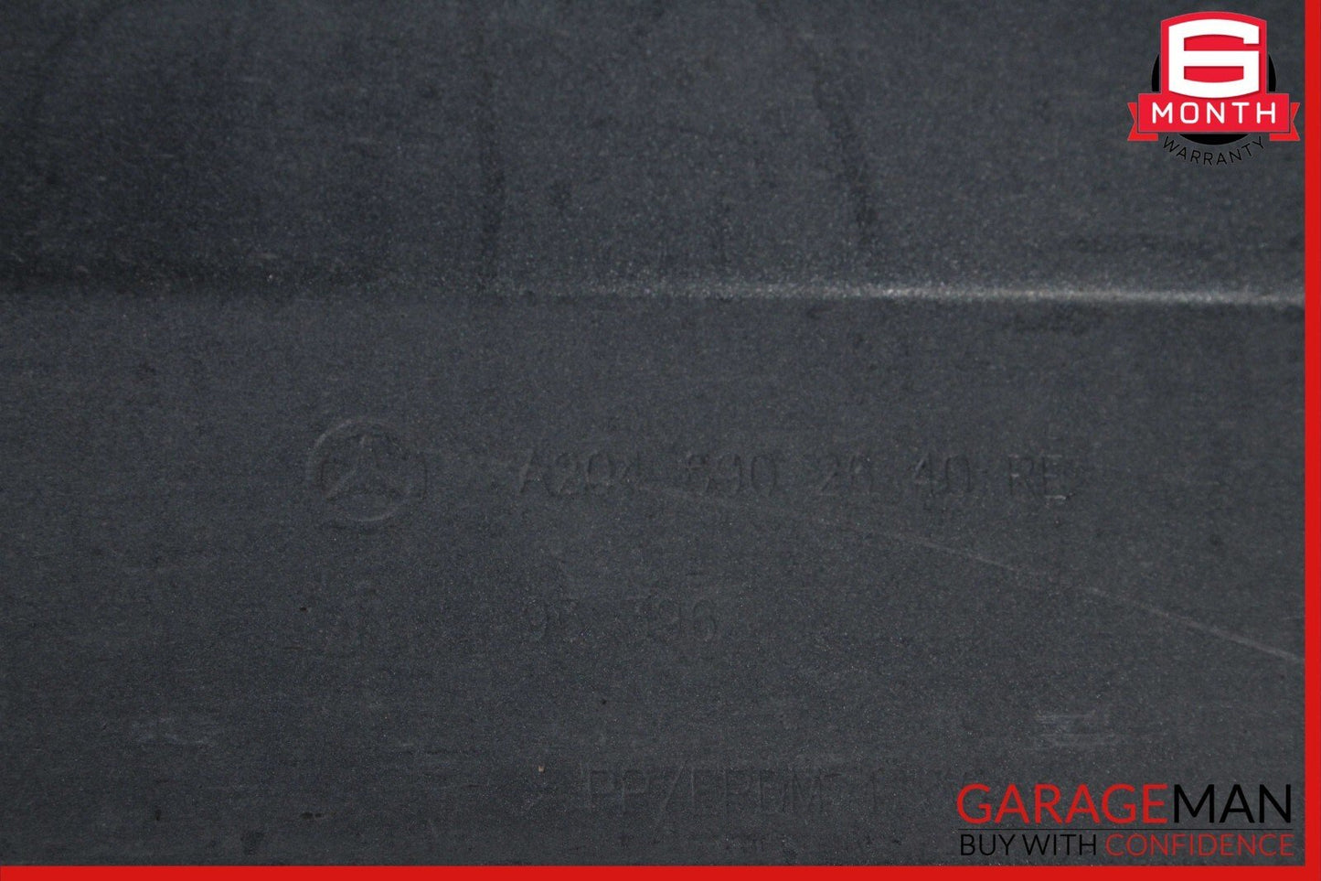 12-14 Mercedes W204 C350 C250 Coupe Sport Right Side Rocker Skirt Moulding Gray