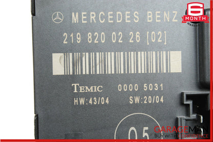 06-11 Mercedes W219 CLS500 Rear Left Driver Side Door Control Module Unit OEM