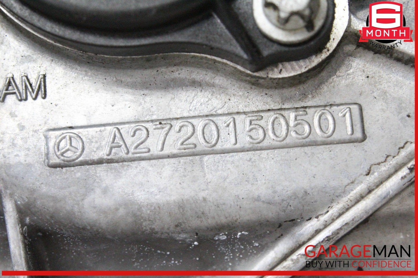 05-13 Mercedes W164 ML350 4MATIC Front Left Side Engine Timing Chain Cover Plate