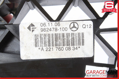 07-13 Mercedes W221 S550 S63 AMG Rear Right Side Exterior Door Handle Keyless Go
