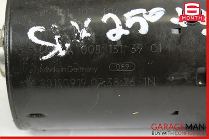 12-15 Mercedes R172 SLK250 C250 1.8L Bosch Engine Starter Motor 0051513901 OEM