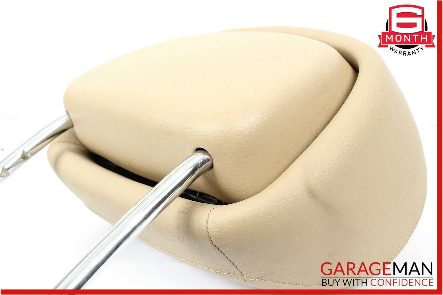 06-11 Mercedes W219 CLS500 Front Left / Right Side Seat Headrest Head Rest Brown