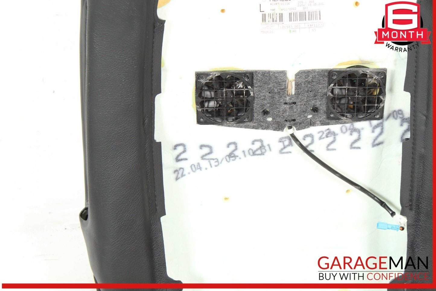 12-14 Mercedes W218 CLS550 Top Upper Seat Cushion Front Left Side OEM