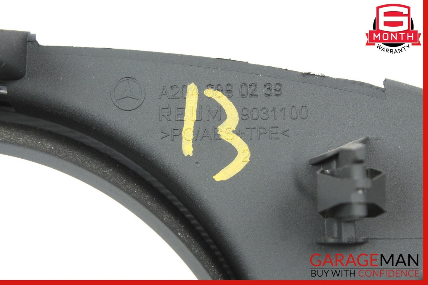 12-14 Mercedes W204 C250 C300 Cluster Speedometer Gauge Surround Trim Cover OEM