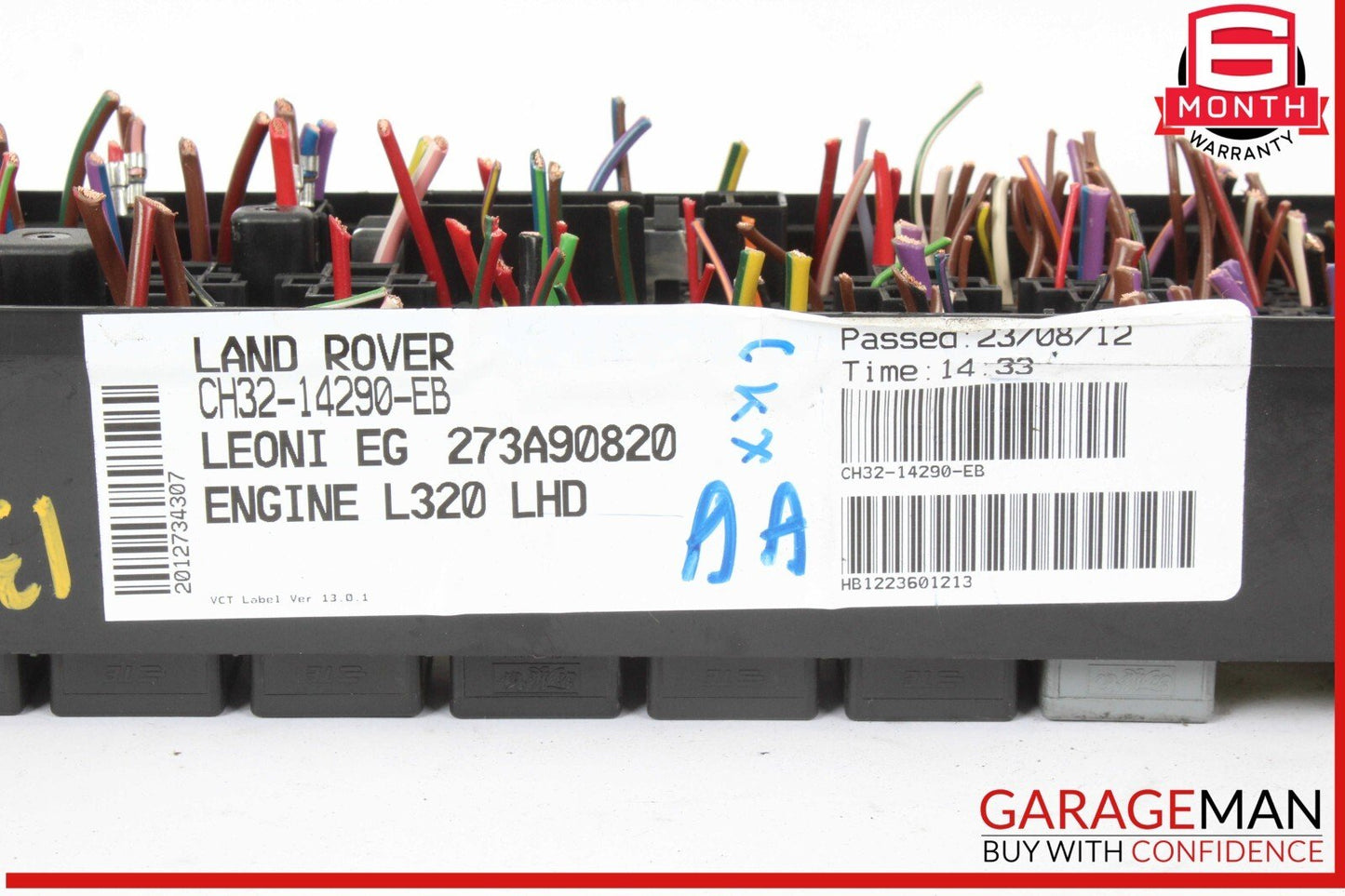 10-13 Land Rover Range Rover Sport Engine Fuse Relay Box CH3214290EB OEM