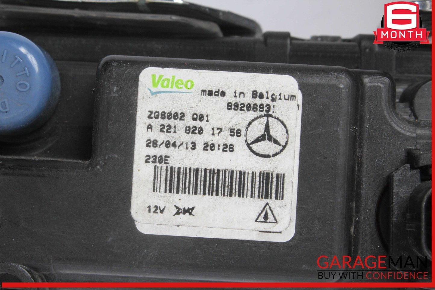 09-17 Mercedes W218 CLS550 Front Left Side LED Daytime Running Light Fog Lamp