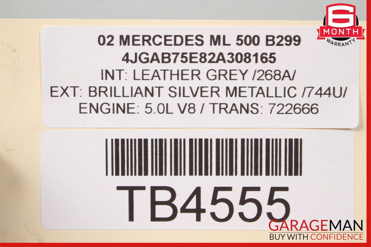98-05 Mercedes W163 ML500 ML320 Rear Differential Diff Axle Carrier Ratio 3.46