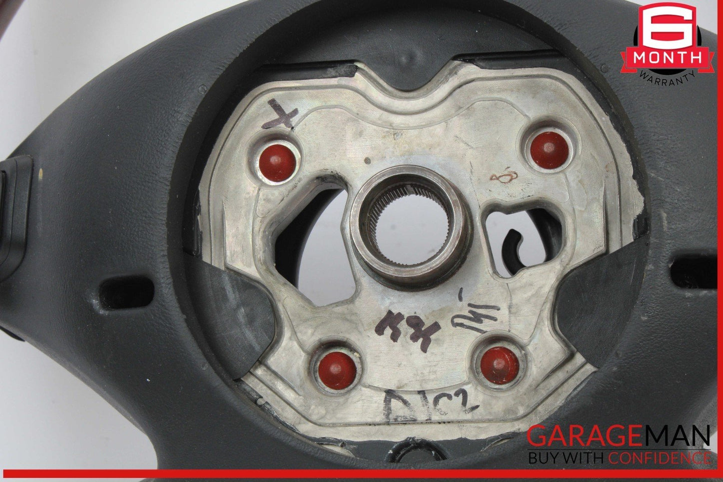 10-14 Mercedes W221 S400 S550 4 Spoke Steering Wheel w/ Paddle Shifters OEM