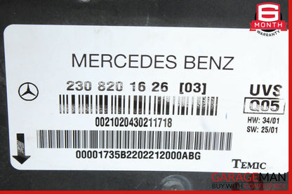 03-08 Mercedes R230 SL500 SL550 SL600 Top Convertible Roof Control Module OEM