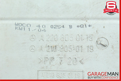 00-08 Mercedes R230 SL500 S500 CL500 Seat Vacuum Pump Reservoir Tank OEM