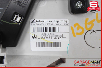 13-16 Mercedes X166 GL450 GL550 Rear Left Side Inner Tail Light Taillight Lamp