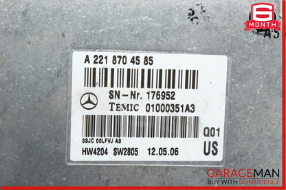 07-14 Mercedes S550 CL550 Voice Language Communication Controller Module
