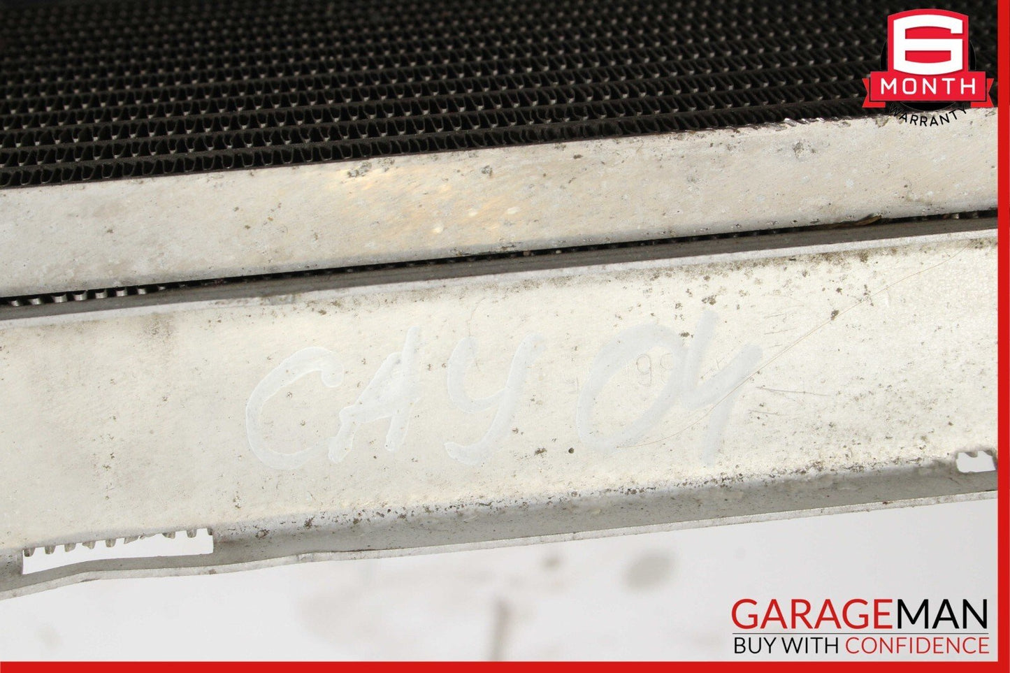 03-06 Porsche Cayenne 955 Engine Motor Cooling Radiator AC A/C Condenser Assy