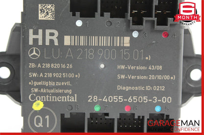 08-14 Mercedes W204 C250 C350 Rear Right Side Door Control Module Unit OEM