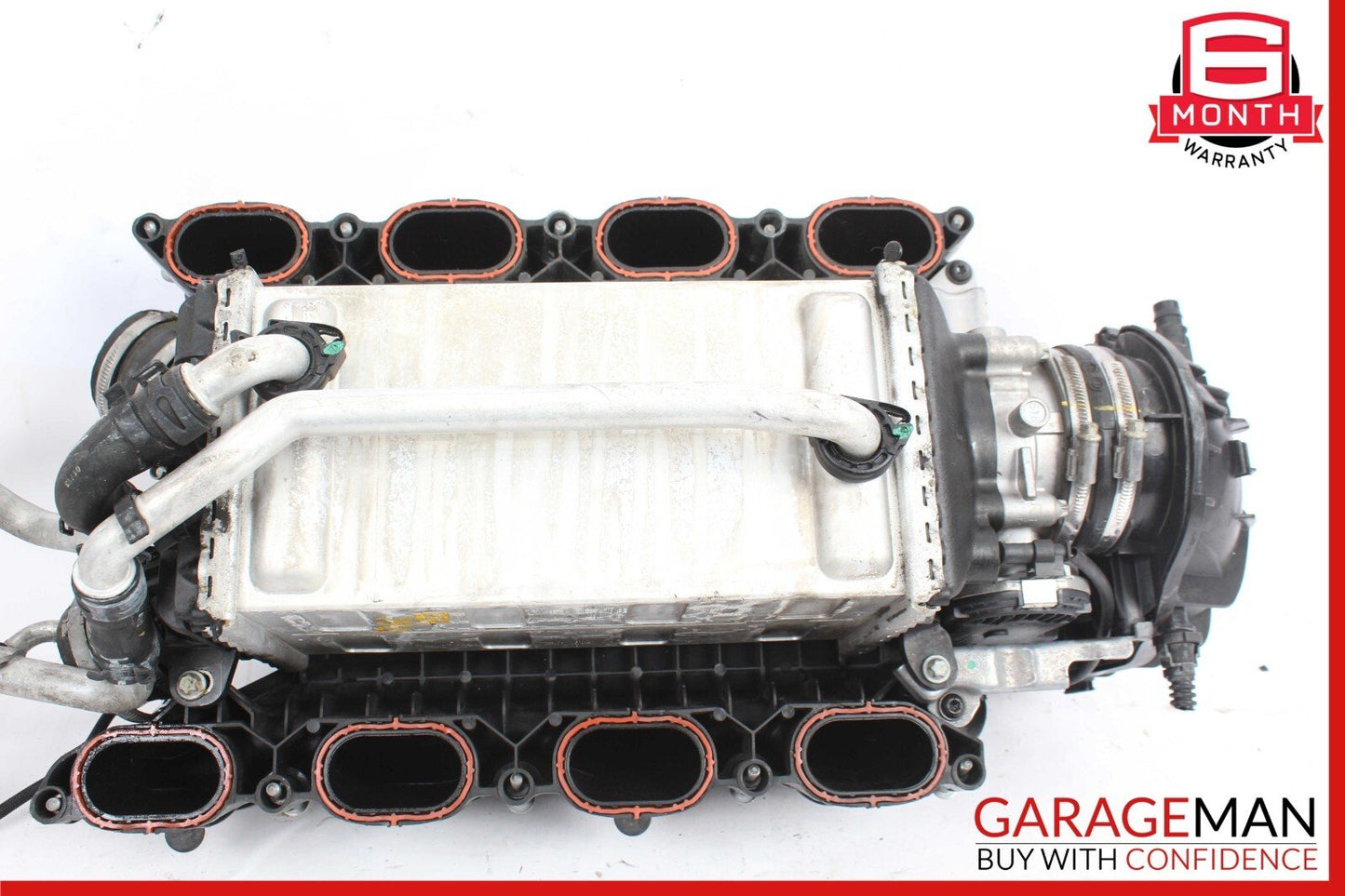 Mercedes X166 GL450 Air Intake Manifold Distributor Engine Intercooler Assembly