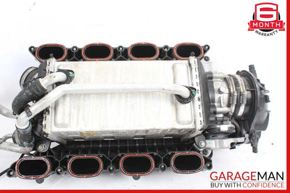 Mercedes X166 GL450 Air Intake Manifold Distributor Engine Intercooler Assembly