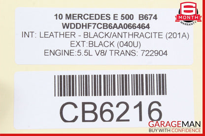 10-11 Mercedes W212 E550 E350 Rear SAM Module Fuse Box Relay 2129004001 OEM
