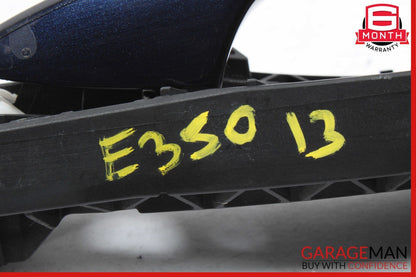 10-13 Mercedes W212 E350 E550 Rear Left Side Exterior Door Handle Assembly Blue