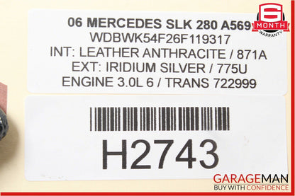 05-11 Mercedes R171 SLK280 Front Right & Left Side Brake Caliper Calipers Set