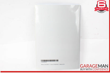 2014 Mercedes X166 GL450 Owners Owner's Operator Manual w/ Case OEM