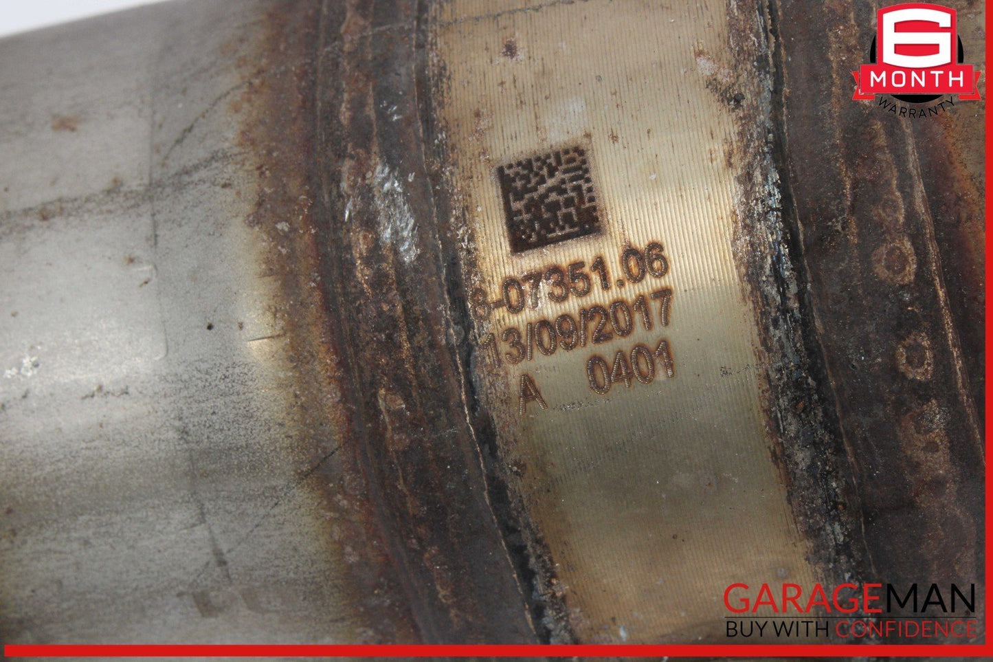 17-20 Mercedes R172 SLC300 Engine Muffler Exhaust Catalytic Converter OEM