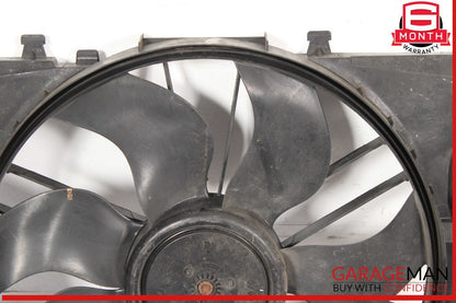 08-20 Mercedes W204 C250 E350 Engine Radiator Cooling Fan Motor Shroud Assy OEM