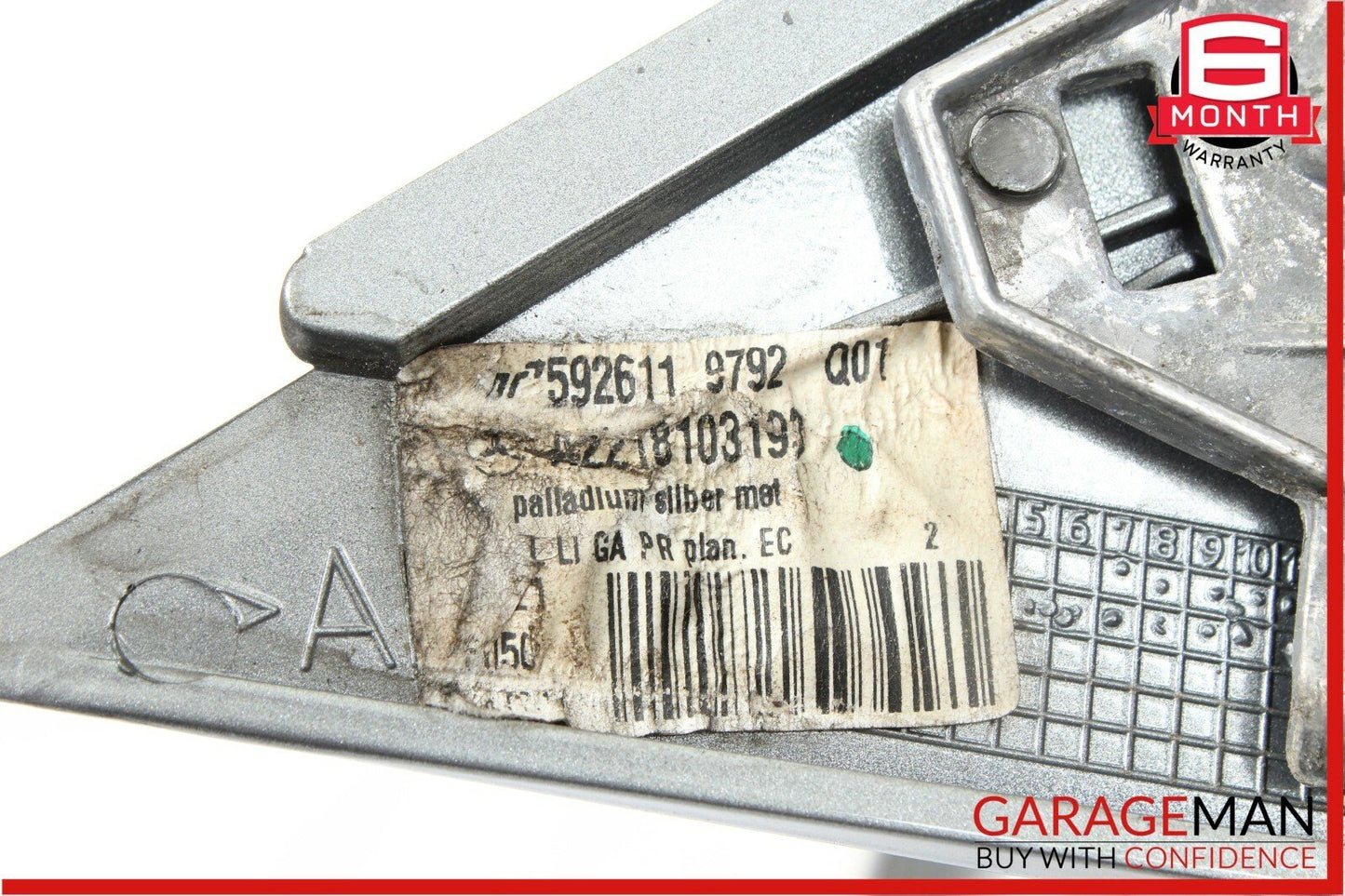 10-13 Mercedes W221 S550 S65 AMG Front Left Side Mirror Door Rear View Silver