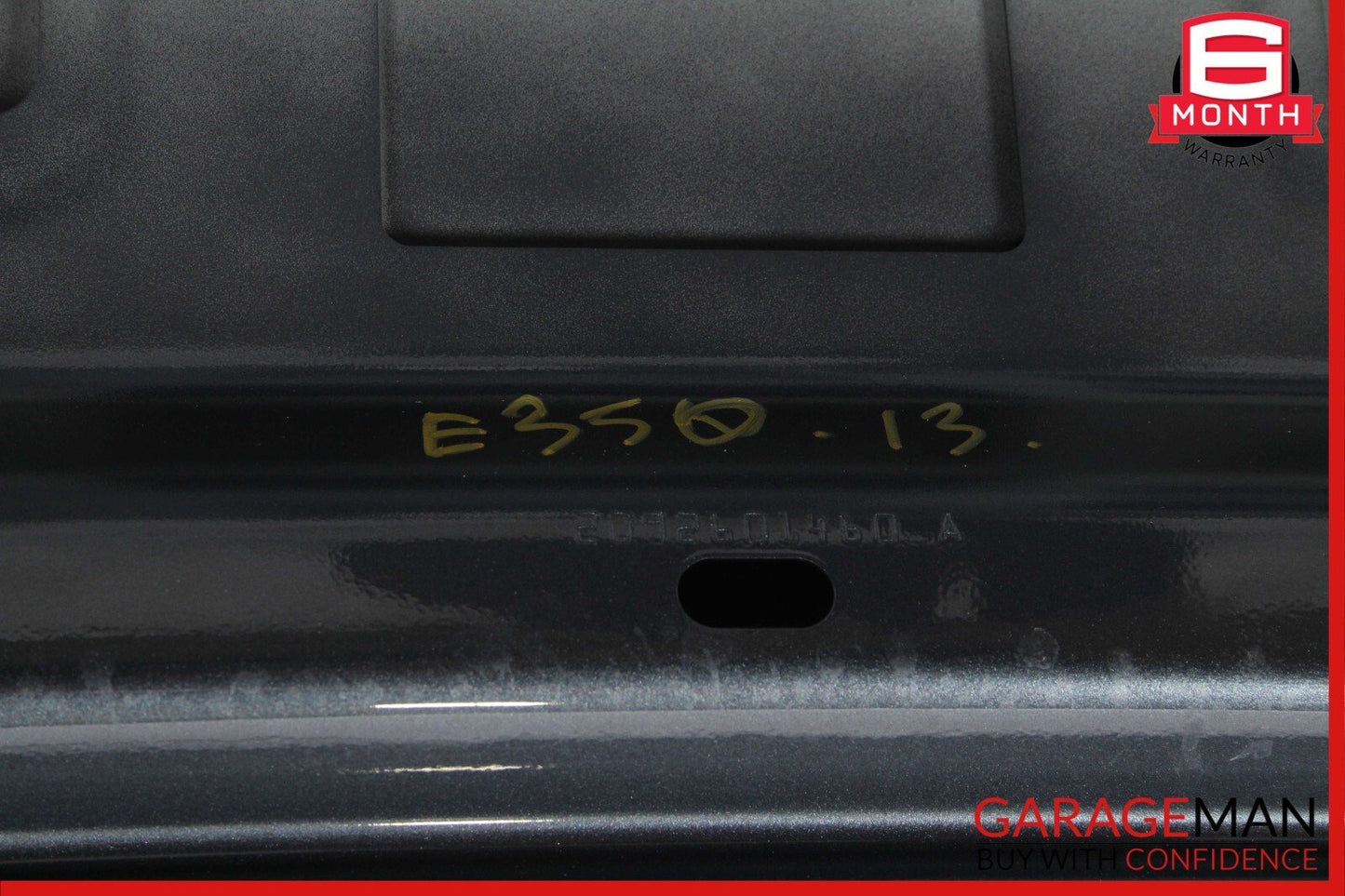 10-16 Mercedes W212 E350 E400 E550 Sedan Rear Trunk Lid Deck Shell Panel Gray