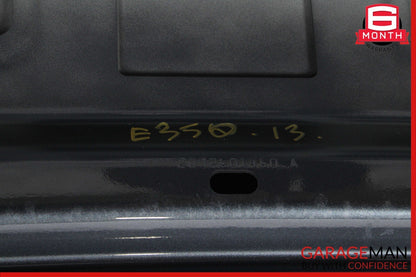 10-16 Mercedes W212 E350 E400 E550 Sedan Rear Trunk Lid Deck Shell Panel Gray