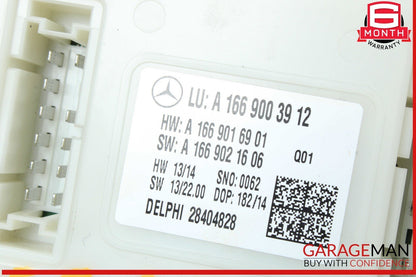 13-19 Mercedes X166 GL550 GL450 Rear SAM Module Control Unit Signal Acquisition