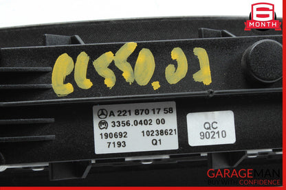 07-14 Mercedes W216 CL550 S550 Instrument Cluster Control Switch 2218701758 OEM
