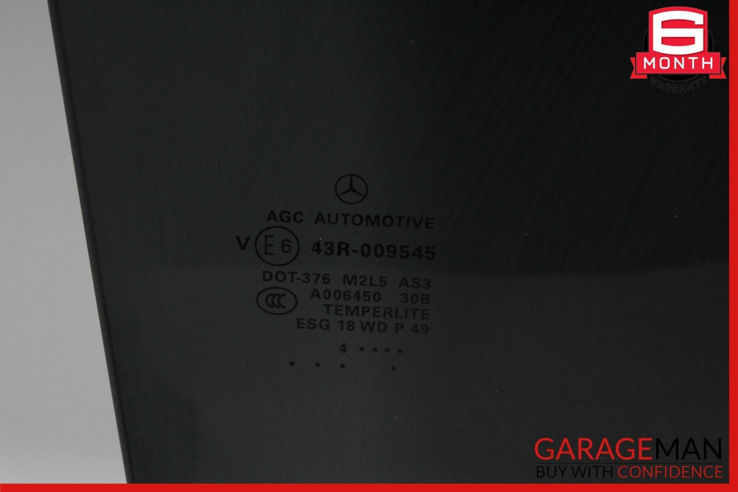 12-15 Mercedes W166 ML400 ML250 Rear Right Side Door Window Auto Glass Tinted
