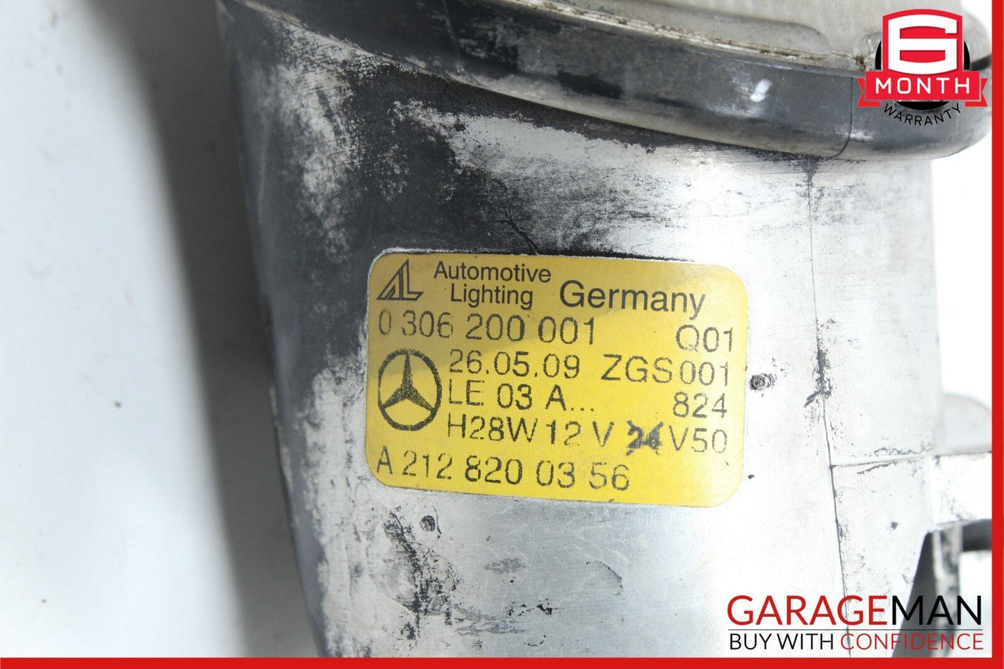 10-13 Mercedes W212 E350 Front Left Side Bumper Running Daytime Light Lamp OEM