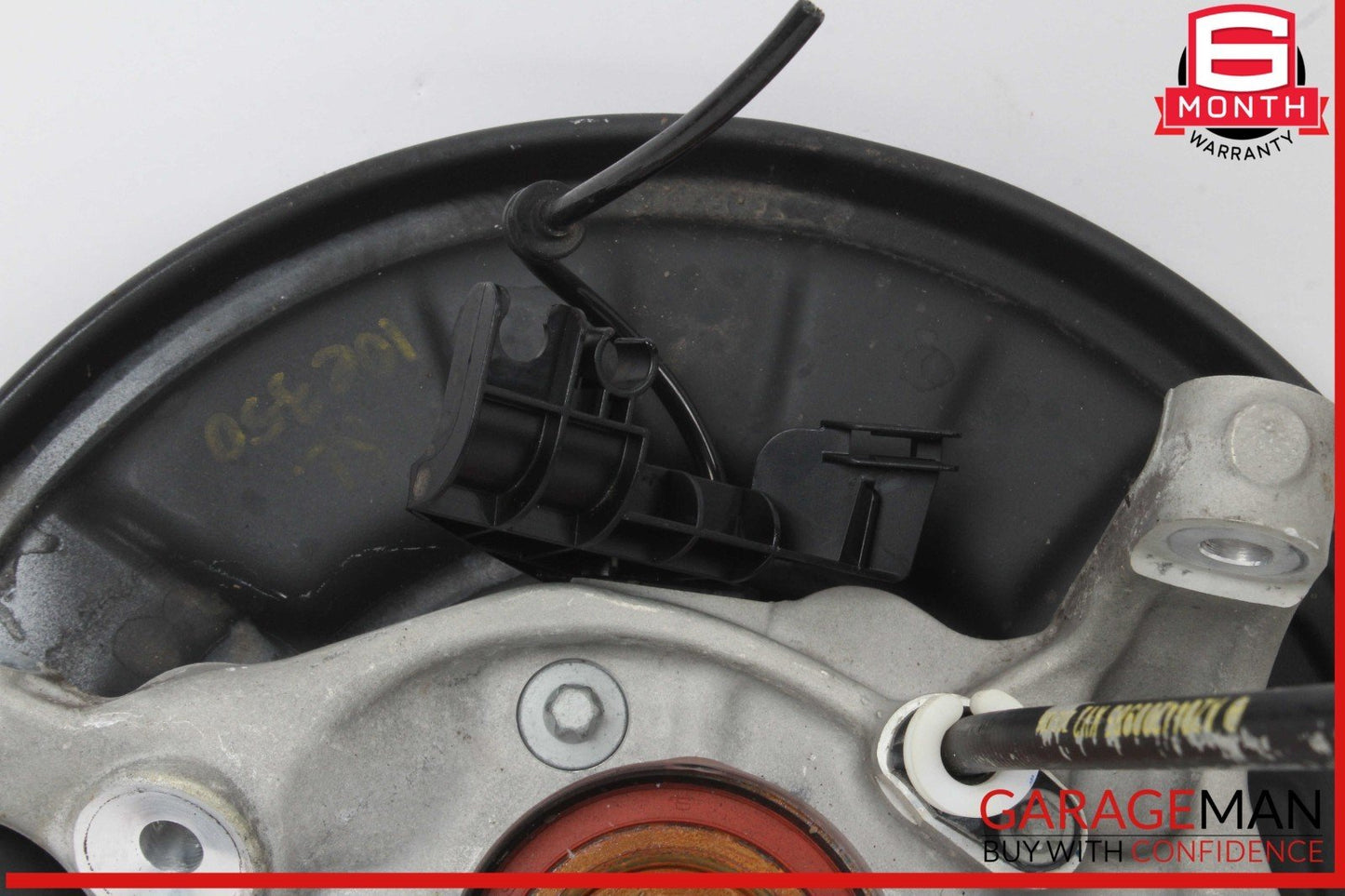 08-17 Mercedes W207 E350 C300 Rear Left Side Spindle Knuckle Hub w/ Rotor Disc