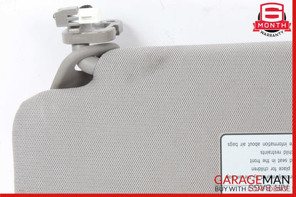 15-20 Hyundai Genesis Front Right Passenger Side Sun Visor Sunvisor Gray OEM