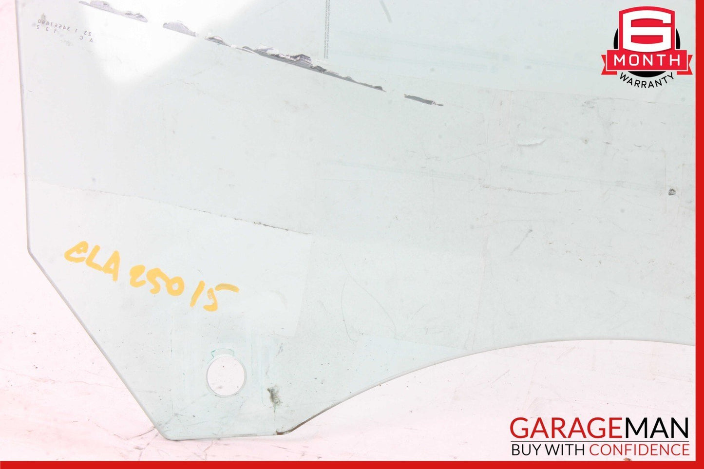14-19 Mercedes W117 CLA250 Front Left Driver Door Window Auto Glass OEM
