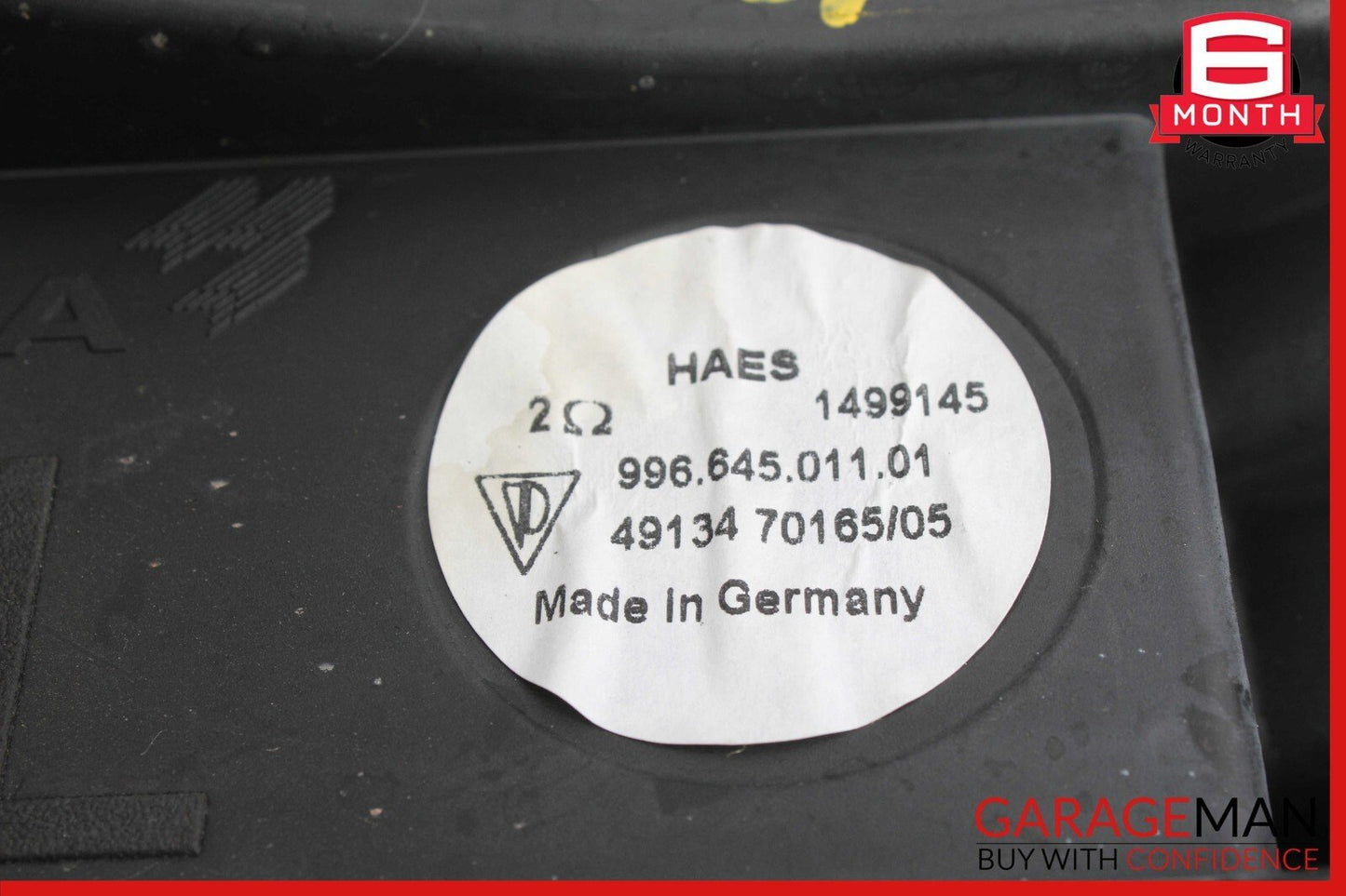 97-04 Porsche Boxster 986 Front Left Audio Door Sound Loudspeaker Woofer Box