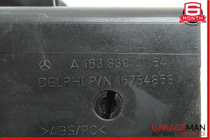 98-05 Mercedes W163 ML500 Front Left Dashboard Dash A/C AC Air Vent Trim Panel