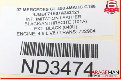 Mercedes X164 GL450 4MATIC Voice Communication Control Module 2218708726 OEM