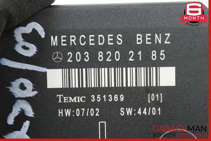 01-07 Mercedes W203 C230 C320 C55 AMG Rear Left Side Door Controller Module