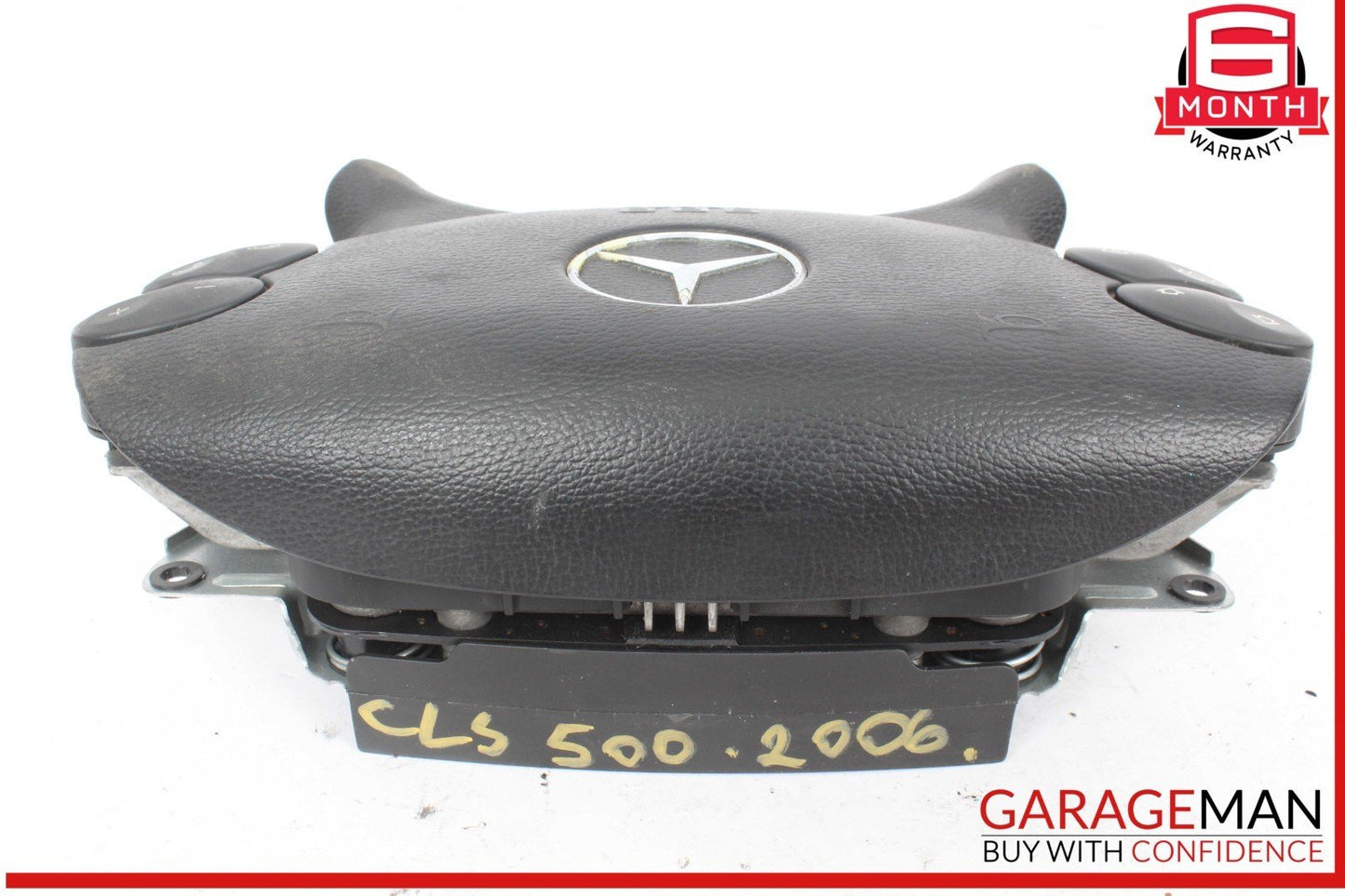 03-12 Mercedes W219 CLS500 E350 SL500 Steering Wheel Airbag Air Bag Black OEM