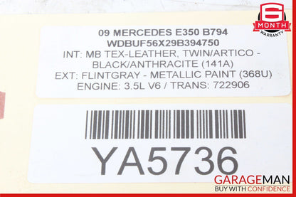 06-09 Mercedes W211 E350 CLS500 CLK350 Front Right Side Foglight Fog Light Lamp