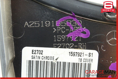 06-12 Mercedes GL450 ML500 Front Right Side Seat Control Switch Trim Bezel Cover