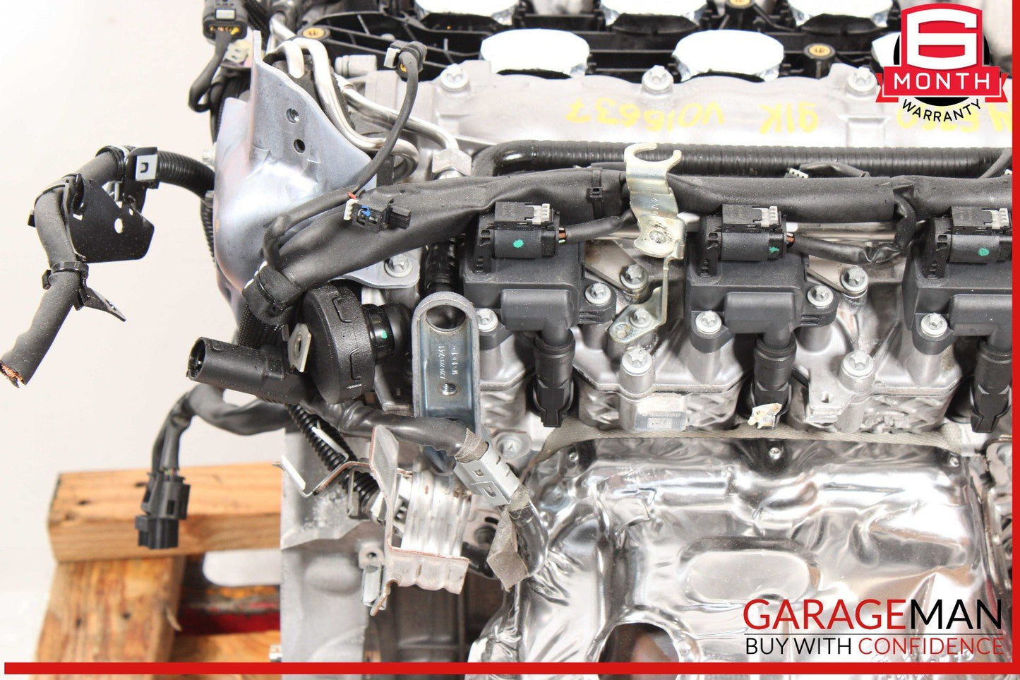 12-16 Mercedes W212 E350 C350 3.5L V6 RWD Engine Motor Block Assembly OEM 91k